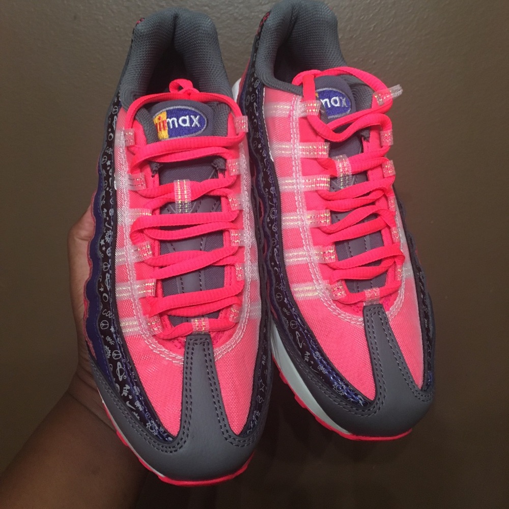 Nike Air Max 95 (GS) Regency Purple/Racer Pink
